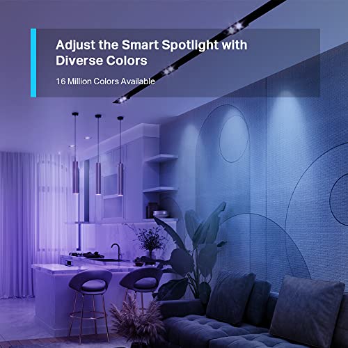 Tapo Smart Wi-Fi Spotlight, Multicolour, White Tunable, GU10 Lamp Base, Remote Control, Energy Saving, Works with Alexa & Google Home, No hub required Tapo L630(4-pack) [Energy Class E]