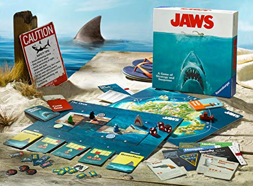 Ravensburger Jaws Immersive Strategy Board Games for Adults & Kids Age 12 Years Up - 2 to 4 Players