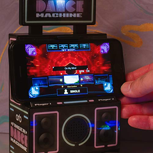 Retro Games Console Arcade Finger Dance Mat Handheld Console Machine, Compatible With iphone, Samsung And Other Smartphones