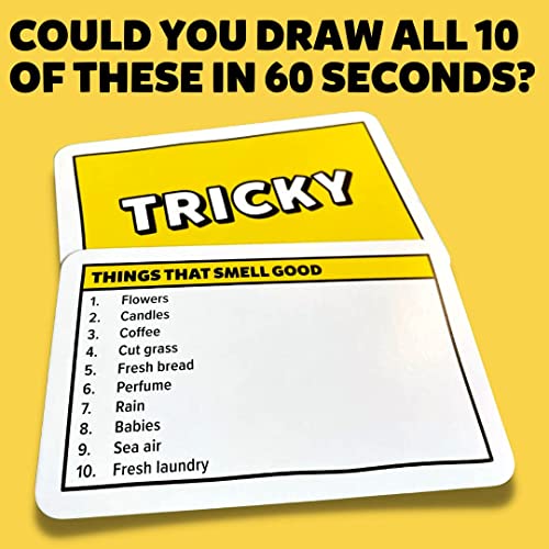 Six Second Scribbles: The frantically fast and fantastically fun drawing game | A family friendly party game for children, teens and adults (Six Second Scribbles)