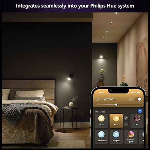 Philips Hue LED Smart Light spot - warm to cool white light - 2 pack - MR16