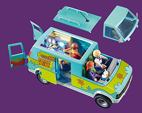 Playmobil 70286 SCOOBY-DOO! Mystery Machine with special light Effects, Fun Imaginative Role-Play, Playset Suitable for Children Ages 5+