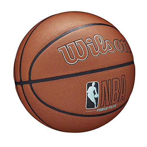 Wilson NBA Forge Plus Eco Indoor/Outdoor Basketball - Size 7-29.5", Brown