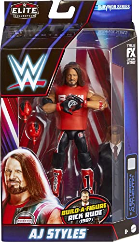 WWE MATTEL WWE Elite Collection - Survivor Series - AJ Styles, Multicolor (HHR73)