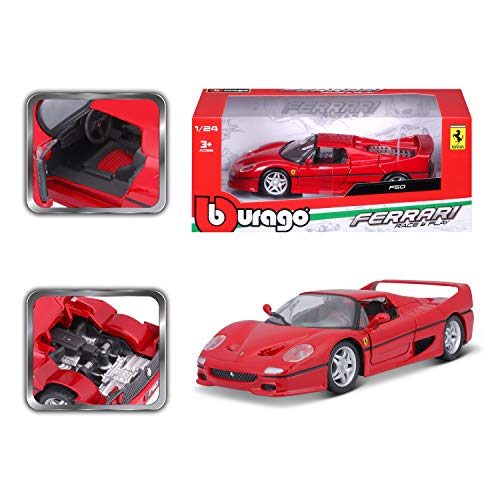 Tobar 1:24 Scale Ferrari F50 Model Car-Assorted color