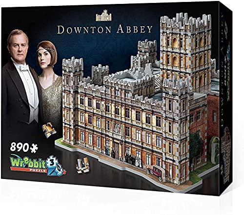 Wrebbit3D | Downton Abbey (890pc) | 3D Puzzle | Ages 14+