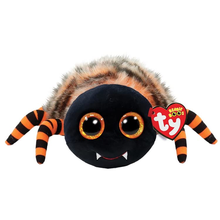 Ty Ingrum Spider Beanie Boo Regular | Halloween 2022 Beanie Baby Soft Plush Toy | Collectible Cuddly Stuffed Teddy