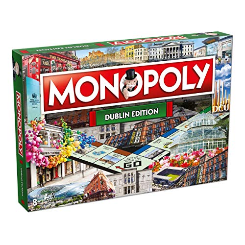 Winning Moves Dublin Monopoly Board Game, Advance to Weir and Sons or even GPO and trade your way to success, 2–6 players makes a great gift for ages 8 plus