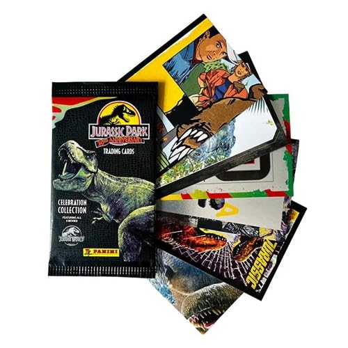 Panini Jurassic Park 30th Anniversary Trading Cards (Box of 24 Packs)