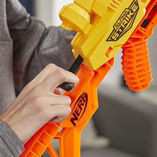 Nerf Alpha Strike Battalion Set - Includes 4 Blasters, 4 Half-Targets, and 25 Official Nerf Elite Darts - For Kids, Teens, Adults