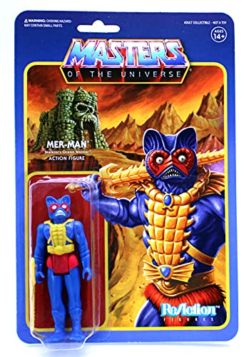 SUPER7 Masters of the Universe ReAction Action Figure Mer-Man