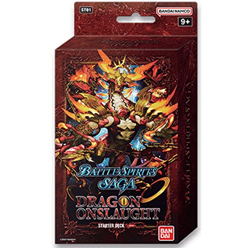 Bandai | Battle Spirits Saga: Starter Deck [SD01] | Trading Card Game | Ages 9+ | 2 Players | 20-30 Minutes Playing Time
