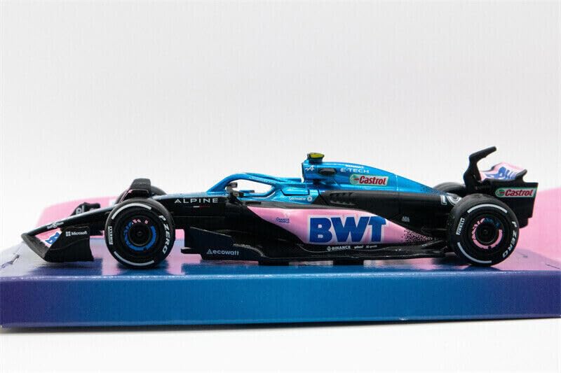 BWT Alpine A523 Season 2023 Formula 1 F1 - Pierre Gasly 10 - 1/43 Scale Model Car DieCast BBurago 36836