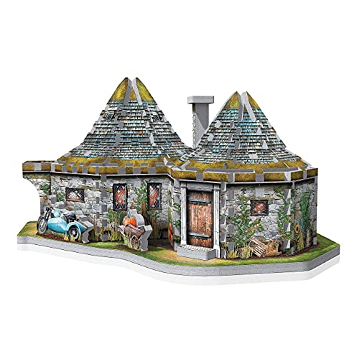 Wrebbit3D HOGHAG Hagrid's Hut Harry Potter Puzzle, Multicolor, (270-Piece)