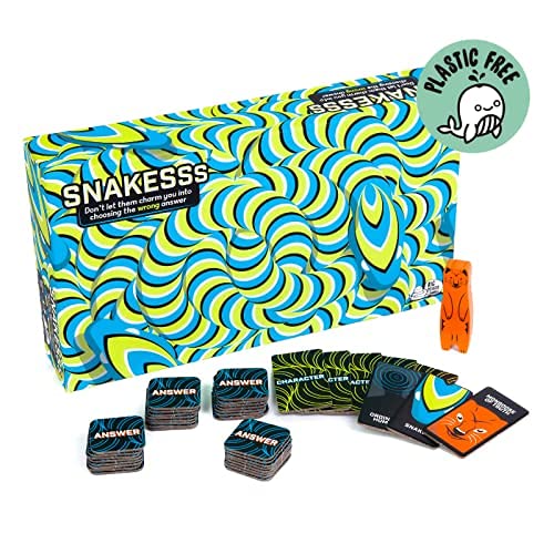 Snakes: Award Winning Board Game For Adults and Family, Kids 12+ - Best New Board Games 2022