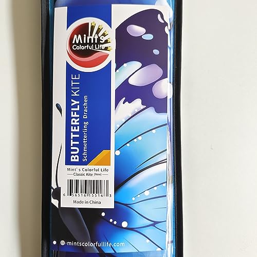 Mint's Colorful Life Butterfly Kite (Blue)