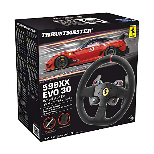 Thrustmaster Ferrari F599XX EVO 30 Wheel Add on - for PS5 / PS4 / Xbox Series X|S/Xbox One/Windows - Officially Licensed by Ferrari