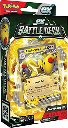 Pokémon TCG: Ampharos ex Battle Deck (Ready-to-Play 60-Card Deck)