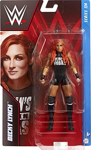 Mattel WWE Becky 'The Man' Lynch Basic Action Figure, Posable 6-inch Collectible for Ages 6 Years Old & Up