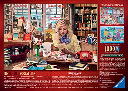 Ravensburger - The Bemused Bookseller 1000 Piece Jigsaw Puzzle for Adults & for Kids Age 12 and Up