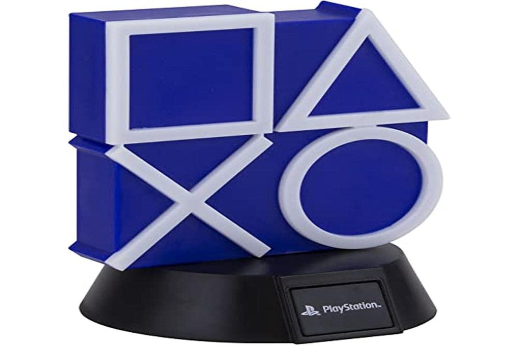 Paladone Playstation 5 Icon Light Gaming Home Décor Merchandise Blue,  PP7929PS