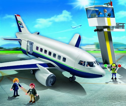 Playmobil 5261 Cargo & Passenger Jet, Fun Imaginative Role-Play, PlaySets Suitable for Children Ages 4+
