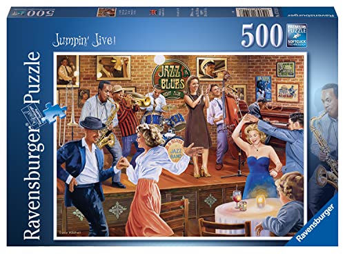 Ravensburger Jumpin’ Jive 500 Piece Jigsaw Puzzle for Adults & Kids Age 10 Years Up