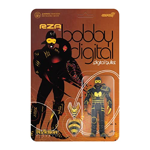 Super7 RZA: Bobby Digital (Digital Bullet) Reaction Figure