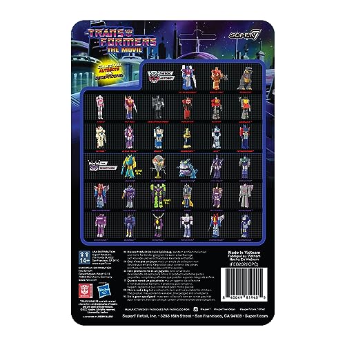 SUPER7 - Transformers ReAction Figures Wave 6 Cyclonus (G1)