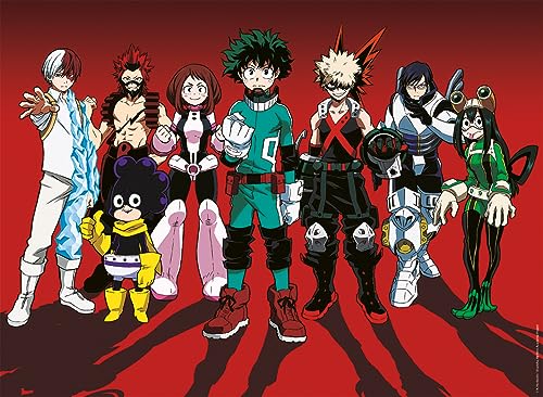 Ravensburger 17532 My Hero Academia Merch-500 Piece Jigsaw Puzzle for Adults and Kids Age 10 Years Up-Manga Gifts