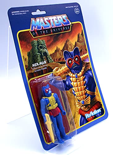 SUPER7 Masters of the Universe ReAction Action Figure Mer-Man