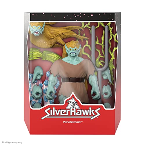 SUPER7 SilverHawks Ultimates: Windhammer Action Figure