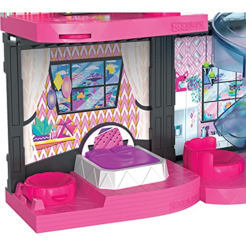 Zoobles, Magic Mansion Transforming Playset with Exclusive Z-Girl Collectible Figure, Kids Toys for Girls Aged 5 and above