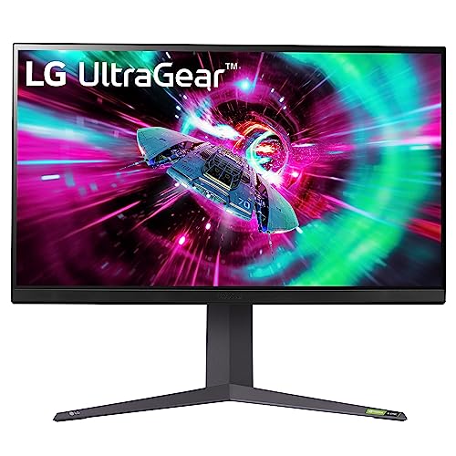 LG 32GR93U-B computer monitor 80 cm (31.5") 3840 x 2160 pixels 4K Ultra HD LCD Black, Grey, Purple