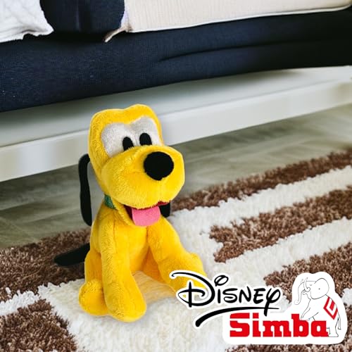 Simba Mickey Mouse and Friends 20cm Plush Soft Toys (Pluto)