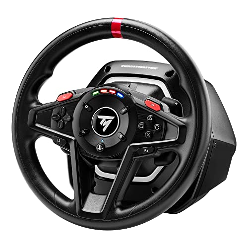 Thrustmaster T128, Force Feedback Racing Wheel with Magnetic Pedals, PlayStation 5, PlayStation 4, Windows