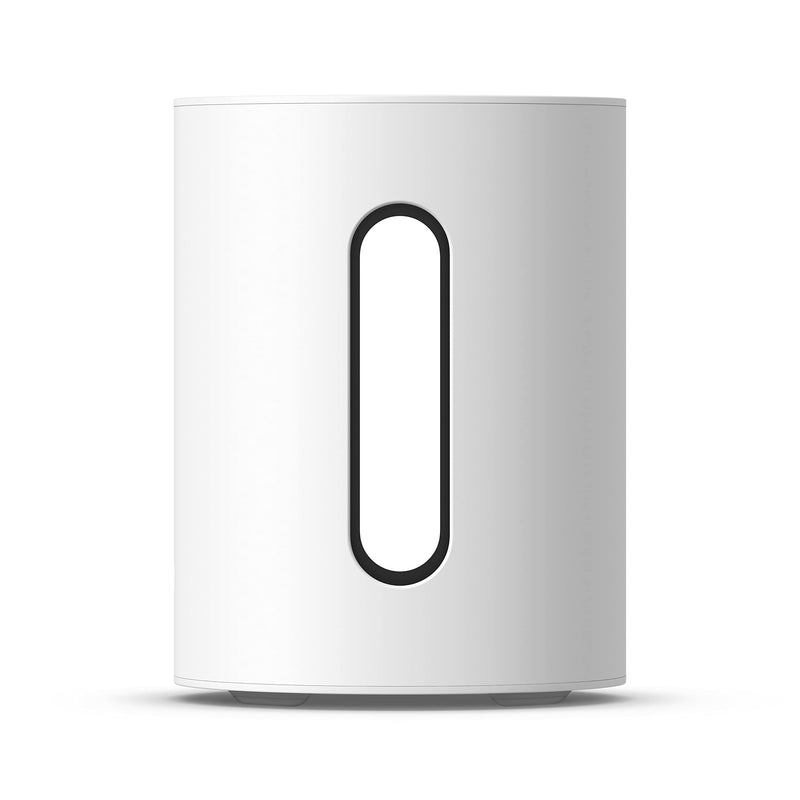 Sonos Sub Mini. Deepen your enjoyment of TV, films, and more with bold bass when you pair Sub Mini with Beam, Ray, Era 100, One, or One SL. (White)