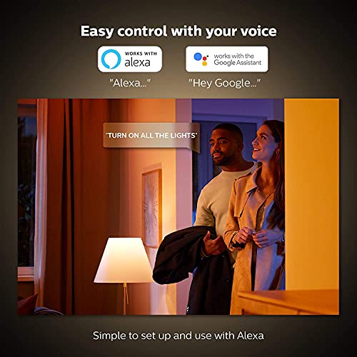 Philips Hue Go 2.0 White & Colour Ambiance Smart Portable Light with Bluetooth, Works with Alexa and Google Assistant (Pack of 1)