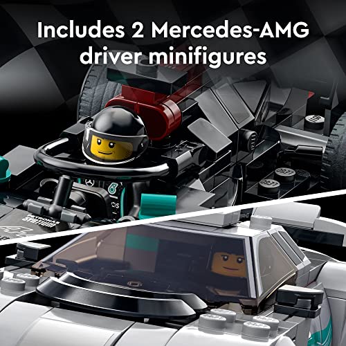 LEGO 76909 Mercedes-AMG F1 W12 E Performance & Mercedes-AMG Project One