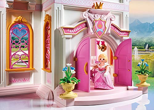 Playmobil 70447 Large Princess Castle , magical world for princes and princesses, fun imaginative role play, playset suitable for children ages 4+