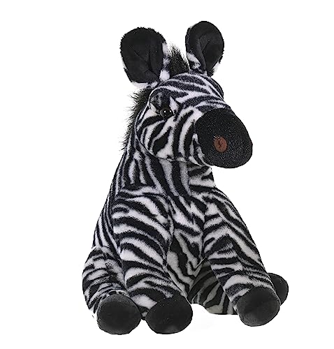 Wild Republic Zebra Plush Soft Toy, Cuddlekins Cuddly Toys, Gifts for Kids 30 cm