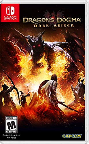 Capcom EntertainmentWorld Dragon's Dogma: Dark Arisen for Nintendo Switch, Black (41012)