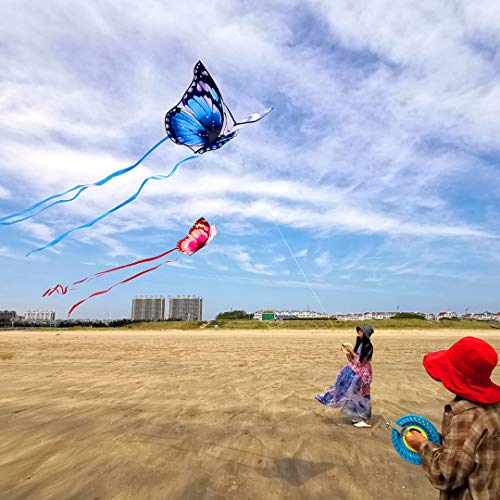 Mint's Colorful Life Butterfly Kite for Children and Adults (Pink)