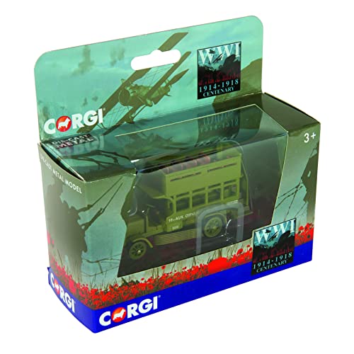 Corgi CS90611 WWI Centenary Collection Old Bill Bus Show Case