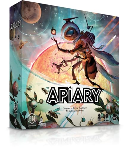 Stonemaier Games | Apiary | Board Game | Ages 14+ | 1-5 Players | 60-90 Minutes Playing Time