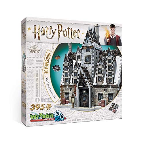 Wrebbit 3D - Puzzle 3D Harry Potter - Pré-au-Lard Les Trois Balais 395 Pièces - 0665541010125