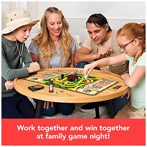 Jumanji The Game, The Classic Adventure Board Game for Kids and Families Aged 8 and Up