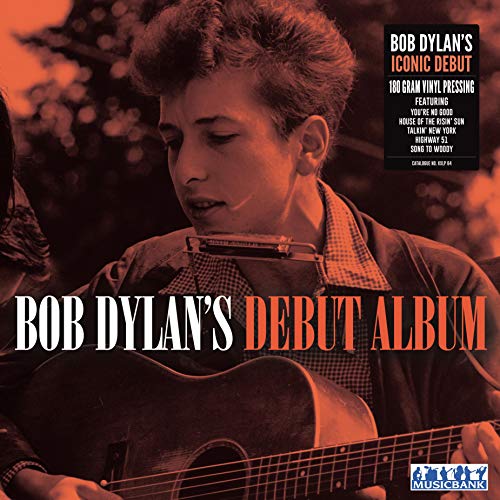 Bob Dylan - Debut Album 12" Vinyl,180 Gram, LP Record, Label: MUSICBANK