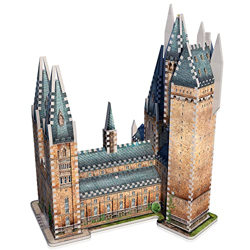 Wrebbit3D | Harry Potter: Hogwarts Astronomy Tower (875pc) | 3D Puzzle | Ages 14+