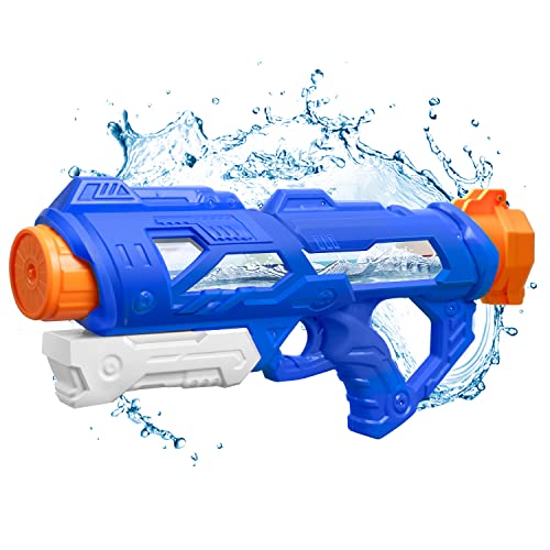 Hanmulee Water Gun for Kids, High Capacity 850CC Quick-Filling Leak-Proof Water Pistols, Super Squirt Water Blaster Toy for Summer Swimming, Beach, Pool, Party, Water Fighting Toys for Children Adults